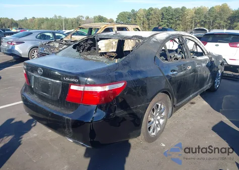 2008 Lexus Ls 460 из США, поврежденный, VIN JTHBL46F785071762